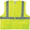 Ergodyne Lime Type R Class 2 Standard Solid Vest,  8225Z - alternate 1